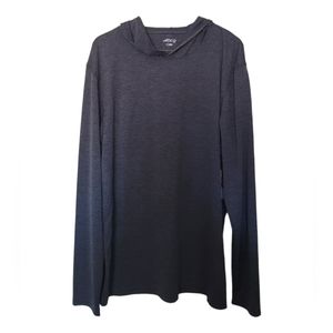 BCG Men's Training Turbo LS Digi Hoodie, LG, Gray